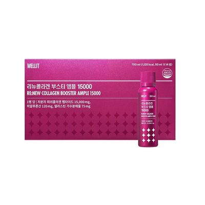 Wellit Renew Collagen Booster Ample 15000mg dạng nước