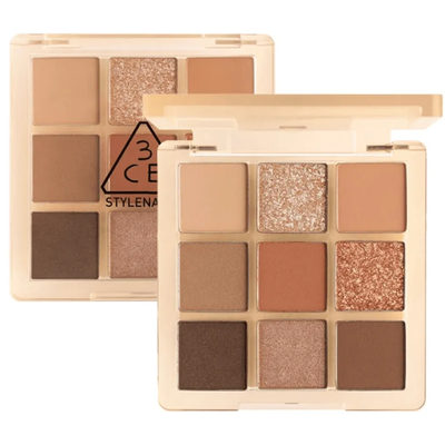 Bảng phấn mắt 9 ô 3CE Multi Eye Color Palette Butter Cream