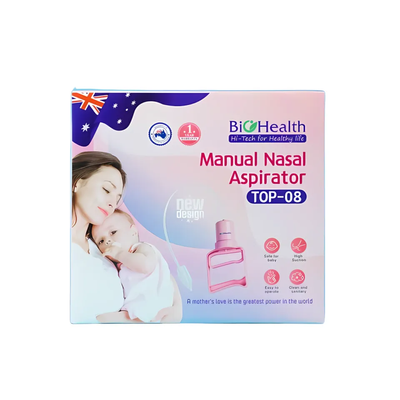 Dụng cụ hút mũi bằng tay cho bé Biohealth Top-08