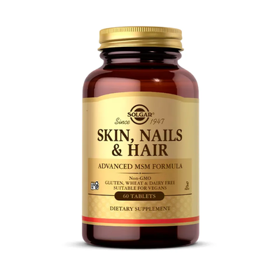 (Hàng công ty) Viên uống dưỡng da, móng, tóc Solgar Skin, Nails & Hair