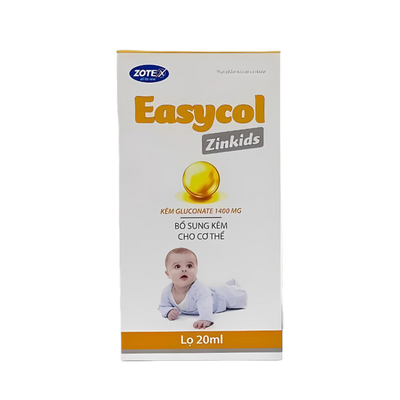 Kẽm Easycol Zinkids dạng giọt cho bé