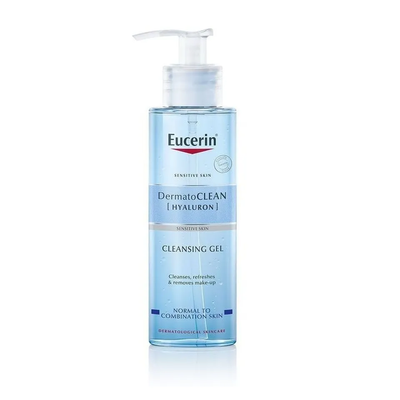 Sữa rửa mặt dịu nhẹ Eucerin DermatoClean Hyaluron Cleansing Gel