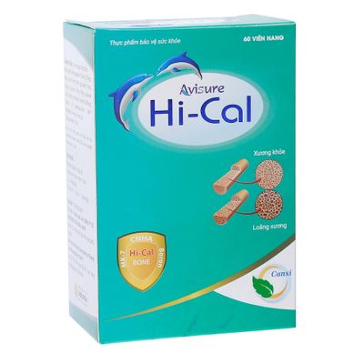 Viên hỗ trợ bổ sung canxi Hi-Cal Avisure