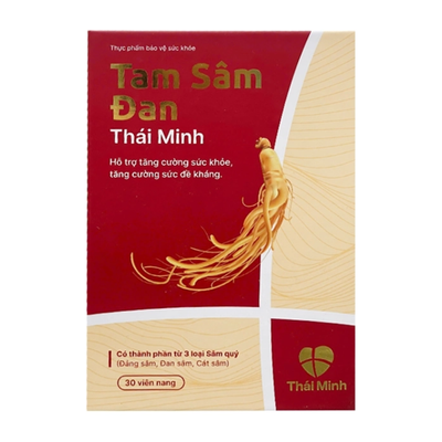 Viên Tam Sâm Đan Thái Minh hỗ trợ tăng đề kháng