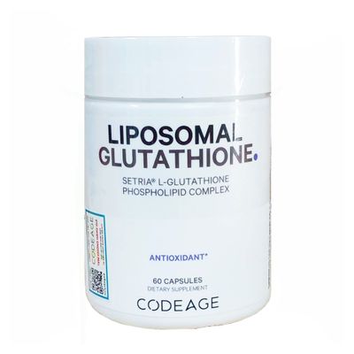 Viên uống trắng da Glutathione 500mg Liposomal Codeage Mỹ