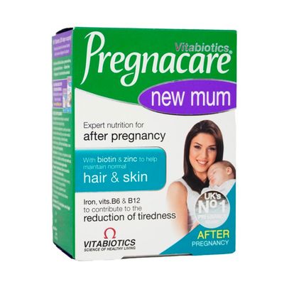 (Hàng công ty) Viên vitamin đẹp da, tóc cho phụ nữ sau sinh Vitabiotics Pregnacare New Mum