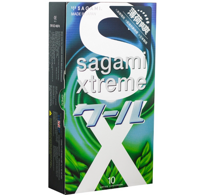 Bao cao su hương bạc hà Sagami Spearmint