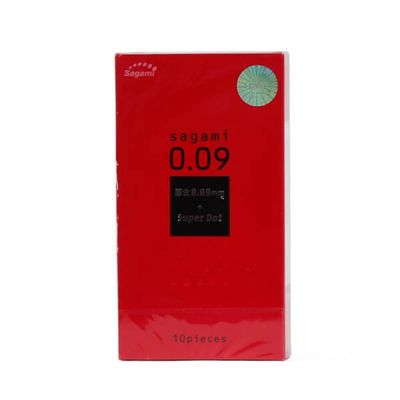 Bao cao su Sagami Super Dot 0.09 Nhật Bản