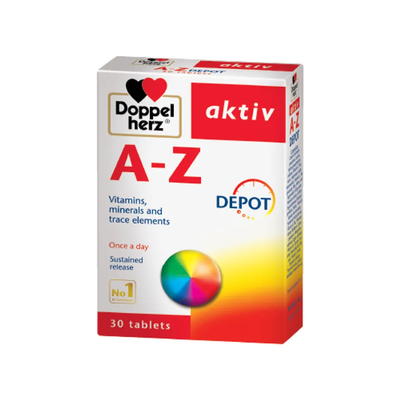 Doppelherz Aktiv A-Z Depot bổ sung vitamin và khoáng chất