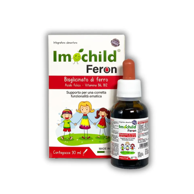 (Hàng công ty) Siro bổ sung sắt dạng giọt Imochild Feron