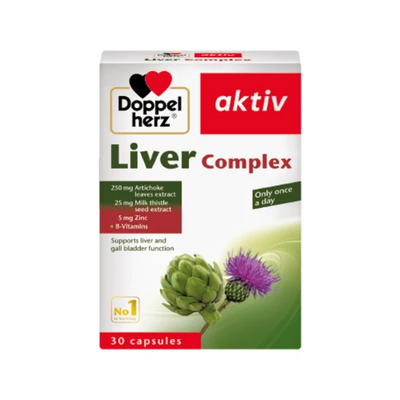 (Hàng công ty) Viên uống hỗ trợ bổ gan Liver Complex Doppelherz của Đức