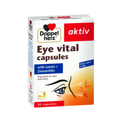 (Hàng công ty) Viên uống hỗ trợ bổ mắt Doppelherz Eye Vital Capsules