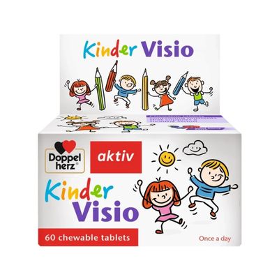 Viên nhai hỗ trợ thị lực cho bé Doppelherz Kinder Visio