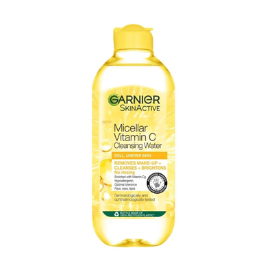(Hàng nhập khẩu) Nước tẩy trang sáng da Garnier Micellar Vitamin C Cleansing Water
