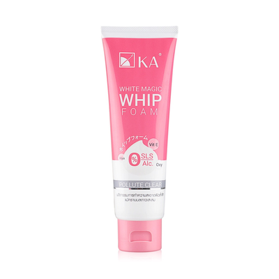 (Hàng nhập khẩu) Sữa rửa mặt KA White Magic Whip Foam Pollute Clear
