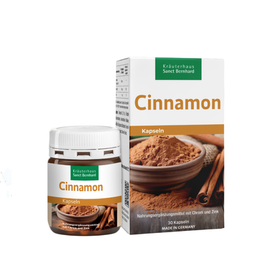(Hàng nhập khẩu) Viên hỗ trợ đường huyết Sanct Bernhard Cinnamon Capsules