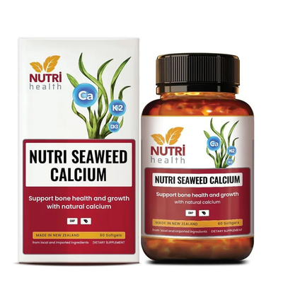 (Hàng nhập khẩu) Viên uống bổ sung canxi Nutri Seaweed Calcium