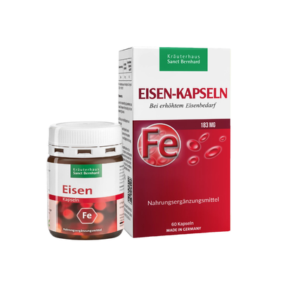 (Hàng nhập khẩu) Viên uống bổ sung sắt Sanct Bernhard Eisen Kapseln