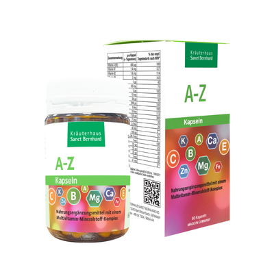 (Hàng nhập khẩu) Viên vitamin tổng hợp Sanct Bernhard A-Z Kapseln của Đức