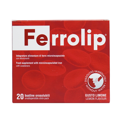 Sắt Ferrolip dạng bột bổ máu cho phụ nữ mang thai