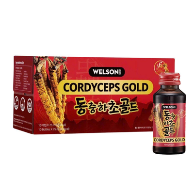 (Hàng nhập khẩu) Nước Hồng Sâm Đông Trùng Hạ Thảo Welson Cordyceps Gold