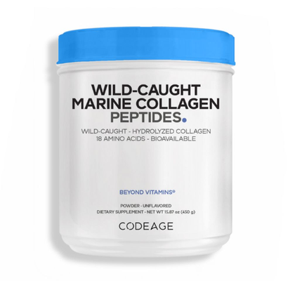 Bột uống collagen Codeage Wild-caught Marine Collagen Peptides