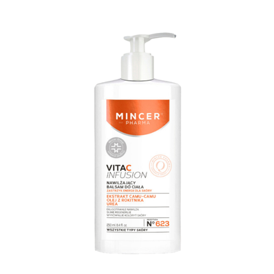 (Hàng nhập khẩu) Dưỡng thể hỗ trợ trắng da Mincer Pharma Vita C Infusion Body Lotion