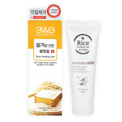 (Hàng nhập khẩu) Gel tẩy tế bào chết 3WB Rice Bran Peeling Gel