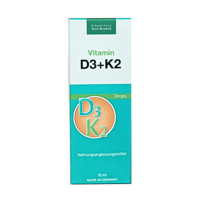 (Hàng nhập khẩu) Vitamin D3K2 Sanct Bernhard dạng giọt cho bé