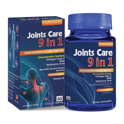 Viên uống hỗ trợ xương khớp Faroson Joints Care 9in1