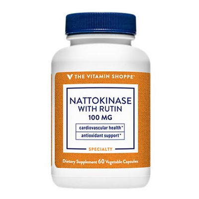 (Hàng nhập khẩu) Viên uống The Vitamin Shoppe Nattokinase With Rutin 100mg