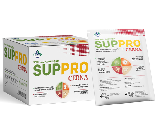 Soup Dinh Dưỡng Suppro Cerna Cho Người Tiểu Đường