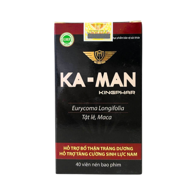 Viên uống KA-MAN Kingphar hỗ trợ tăng cường sinh lực nam