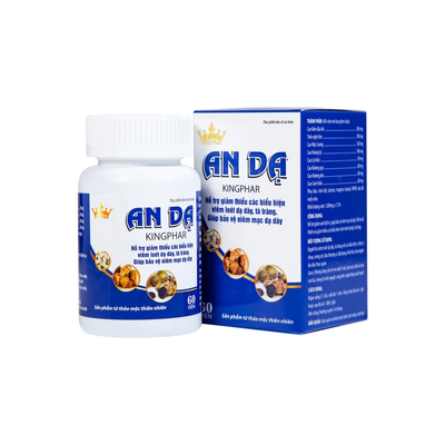 Viên uống An Dạ Kingphar hỗ trợ sức khỏe dạ dày