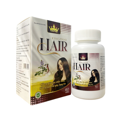Viên uống hỗ trợ dưỡng tóc chắc khỏe Kingphar Hair