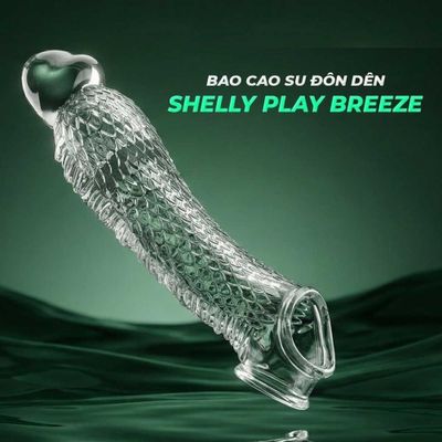 Bao cao su đôn dên rung Shelly Play Breeze Chính hãng