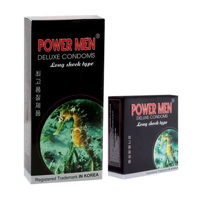 Bao Cao Su Powermen Cá Ngựa Gân Gai – Kéo Dài Thời Gian