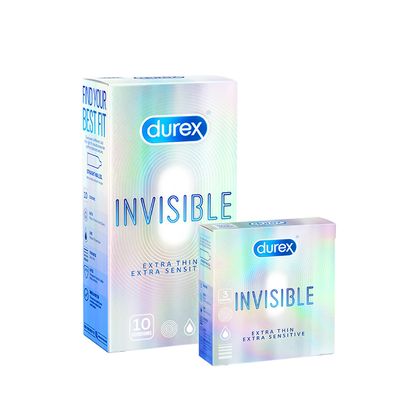Bao Cao Su Durex Invisible Extra Thin, Extra Lubricated