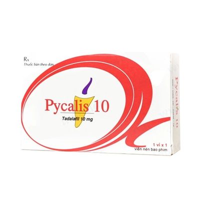 Viên uống tăng cường sinh lý nam Pycalis 10 hộp 1 vỉ x 1 viên chính hãng