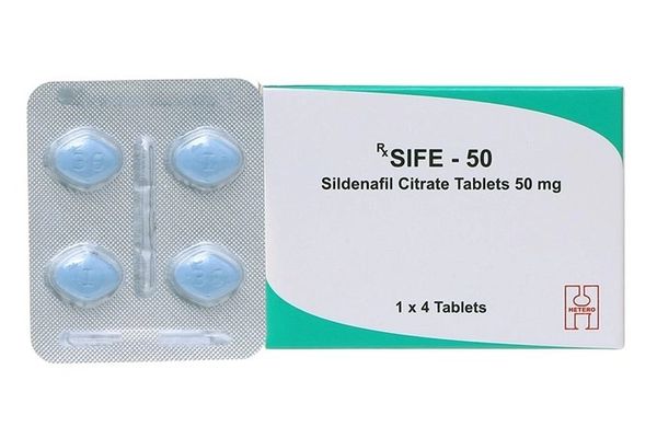 Viên uống tăng cường sinh lý nam SIFE - 50 hộp 1 vỉ x 4 viên chính hãng