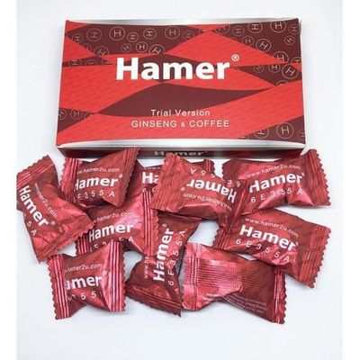 Viên kẹo tem cuongduong nam cực mạnh Kẹo sâm Hamer hộp 36 viên chính hãng