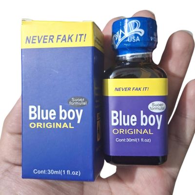 Popper Blue Boy Original 30ml , Cực Mạnh, Phê xuyên não, che tên sp