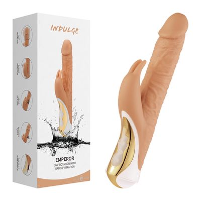 Dương Vật Giả Indulge Emperor Cầm Tay RRungg Ngoáy 360 Độ 10 Chế Độ Rung