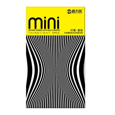 Bao Cao Su HBM Mini Thin Size Nhỏ 46mm, Siêu Mỏng Nhiều Gel (Hộp 10 Cái) 
