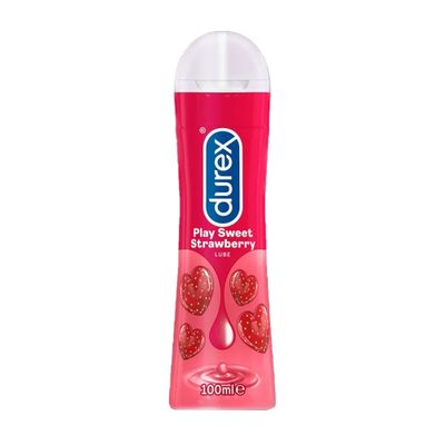 Gel Bôi Trơn Có Hương Durex Play Saucy Strawberry (Chai 100ml)