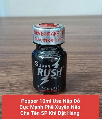 Popper 10ml usa nắp đỏ , truyền thống, sale giá sốc, che tên sp 