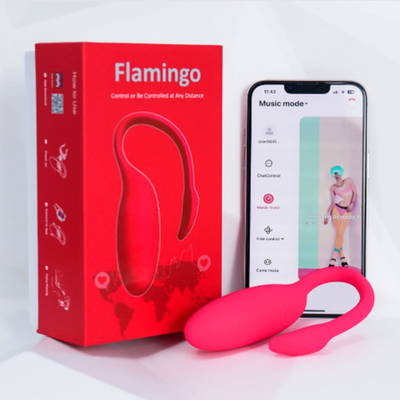 Trứng rung thiên nga Flamingo siêu cao cấp điều khiển qua app điện thoại [đổi tên khi giao]