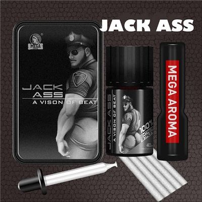 Combo chai hít tăng khoái cảm Popper Jack Ass | Chai 40ml + 10ml