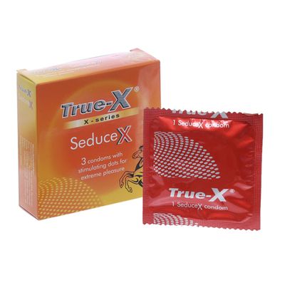 Bao Cao Su True-X, X - Series SeduceX Bề Mặt 600 Chấm Nổi