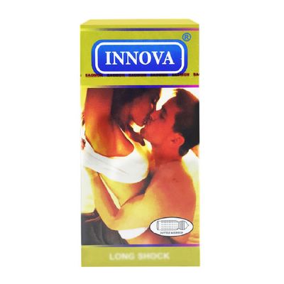 Bao Cao Su Innova Vàng Gai Gân Toàn Thân Kéo Dài Thời Gian Hộp 12 Chiếc 567874